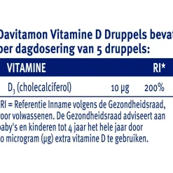Davitamon Vitamine D Druppels Outlet