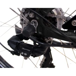 Degreaser dames ebike 50 cm 10.4 Ah 7sp zwart Best