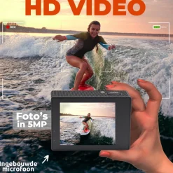 Denver ACT324 Action Camera HD incl. accessoires New