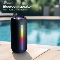 Denver BTL360B Bluetooth Speaker met Lichteffecten Outlet