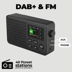 Denver DAB57 DAB+/FM Radio met Bluetooth Hot