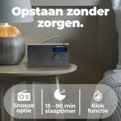 Denver DAB51B DAB+/FM Nood-Radio met Bluetooth Discount