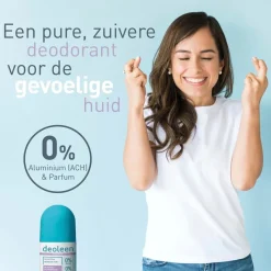 Deoleen 0% Sensitive Deodorant Roller Clearance