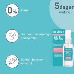 Deoleen Antitranspirant Behandelspray New