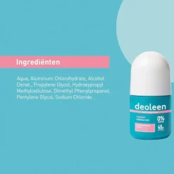 Deoleen Regular Antitranspirant Roller New
