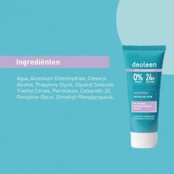 Deoleen Sensitive Antitranspirant Crème Outlet