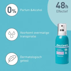 Deoleen Sensitive Antitranspirant met Pomp New