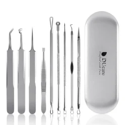 Dermarolling 9-Delige Comedonenelepel Set Compleet Outlet