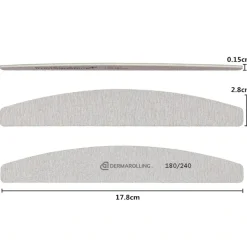 Dermarolling Professionele Nagelvijl Halve Maan Grit 180/240 Outlet