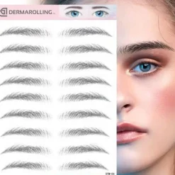 Dermarolling Semi-Permanente Waterproof Wenkbrauw Tattoo Sticker Hot