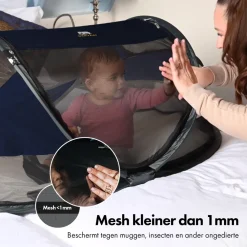 Deryan Baby Luxe Campingbedje Inclusief zelfopblaasbare matras Clearance