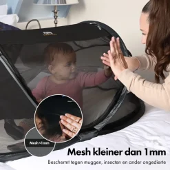 Deryan Baby Luxe Campingbedje – Inclusief zelfopblaasbare matras Clearance