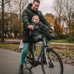 Deryan Bike-a-way Jepp/Mini Fiets Regenhoes Warme Jas En Windbreaker + regenponcho Clearance
