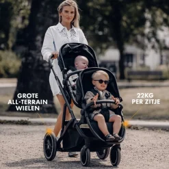 Deryan Evy V2 Uitbreidbare Duo Kinderwagen Online