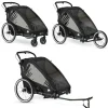 Deryan Fietskar V2 Wandelwagen en hardloopkinderwagen 2 persoons Clearance