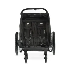 Deryan Fietskar V2 Wandelwagen en hardloopkinderwagen 2 persoons Clearance