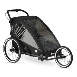 Deryan Fietskar V2 Wandelwagen en hardloopkinderwagen 2 persoons Clearance