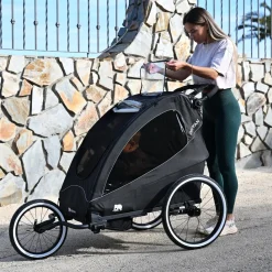 Deryan Fietskar Wandelwagen en hardloopkinderwagen 1 persoons Best