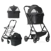 Deryan Luxe Inklapbare Hondenbuggy Huisdieren wandelwagen Outlet