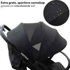 Deryan Luxe Rolo X2 XL Dubbele Buggy Duo New