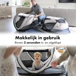 Deryan Peuter Luxe Campingbedje inclusief zelfopblaasbare matras Discount