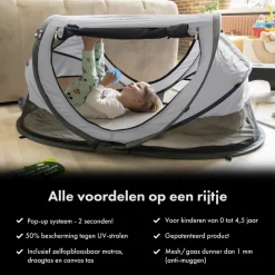 Deryan Peuter Luxe Campingbedje met Zelfopblaasbare Matras Online