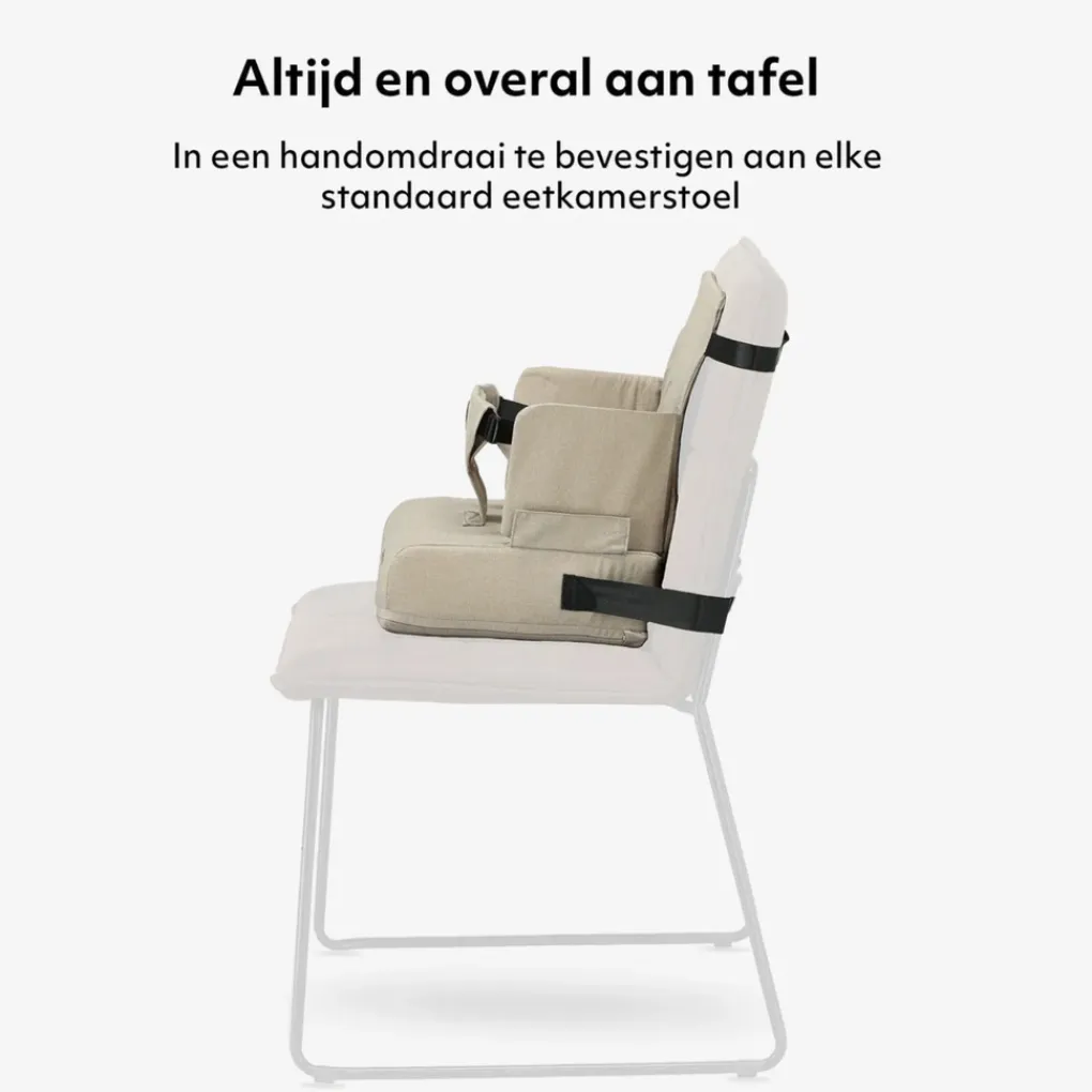 Deryan Travel Booster Stoelverhoger Inclusief Bevestigingsriem New