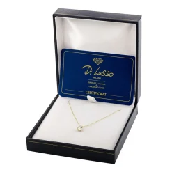 Di Lusso 14K Gouden Collier met hanger – 0.40 ct Lab Grown Diamant Hot