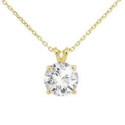 Di Lusso 14K Gouden Collier met hanger – 1.00 ct Lab Grown Diamant Online
