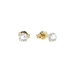 Di Lusso 14K Gouden Oorstekers – 0.25 ct Lab Grown Diamant Outlet