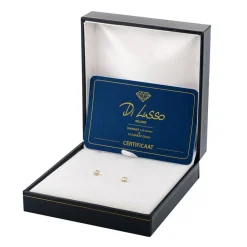 Di Lusso 14K Gouden Oorstekers – 0.40 ct Lab Grown Diamant Clearance