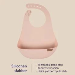 Difrax LOVI Slabbetje van Siliconen Best