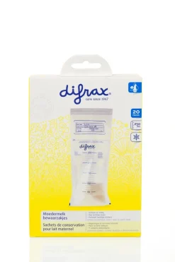 Difrax Moedermelk bewaarzakjes - 80 stuks Best