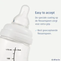 Difrax Natural 0+M S-Fles New