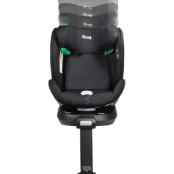 Ding Fynn Black 40-150 cm 360° i-Size Autostoel New