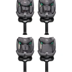 Ding Fynn Grey 40-150 cm 360° i-Size Autostoel
