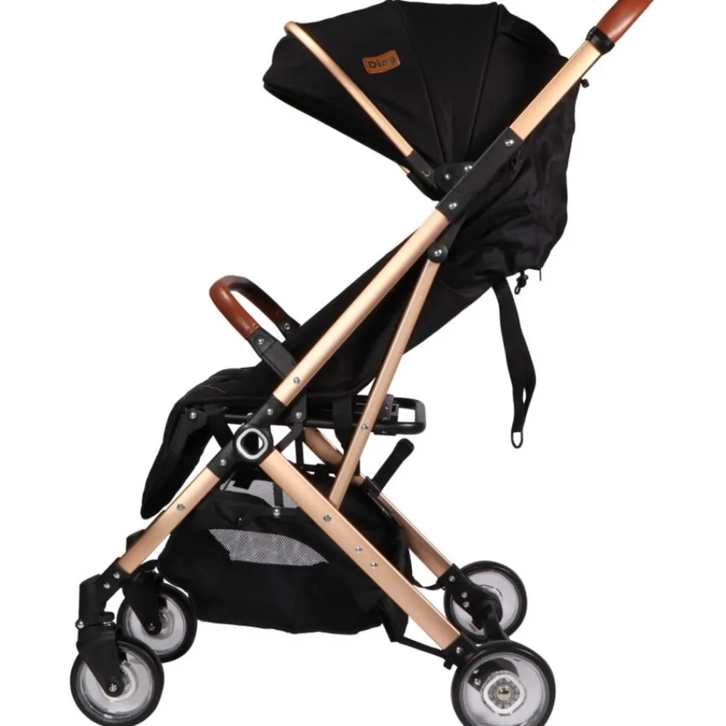 Ding Vivo Black/Rose Wandelwagen Best
