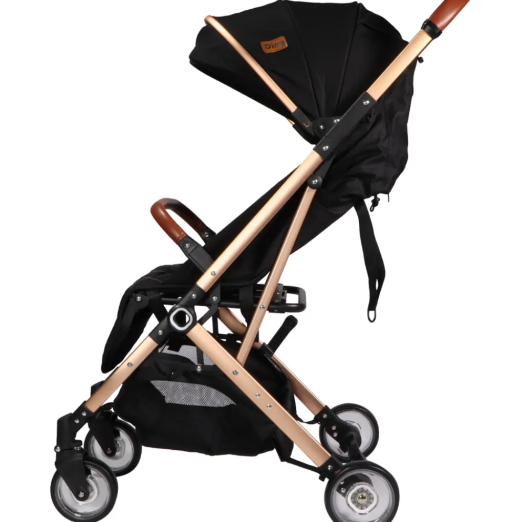 Ding Vivo Black/Rose Wandelwagen Best