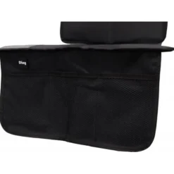 Ding Zwart Waterproof Autostoelbeschermer met Opbergvakjes Best