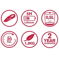 Dirt Devil Kruimelzuiger DD5001 Hot