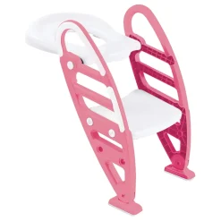 Dolu Roze Toilettrainer met Trapje New