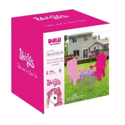 Dolu Unicorn tafel en stoelen Best