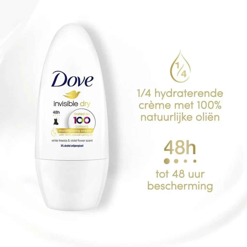 Dove Invisible Dry Antitranspirant Deodorant Roller Sale