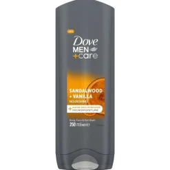 Dove Men +Care Sandalwood & Vanilla 3-in-1 Douchegel Discount