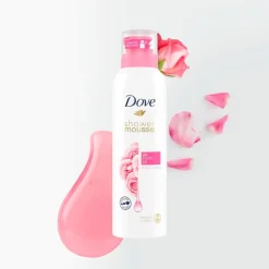 Dove Rose Oil Shower Mousse Clearance
