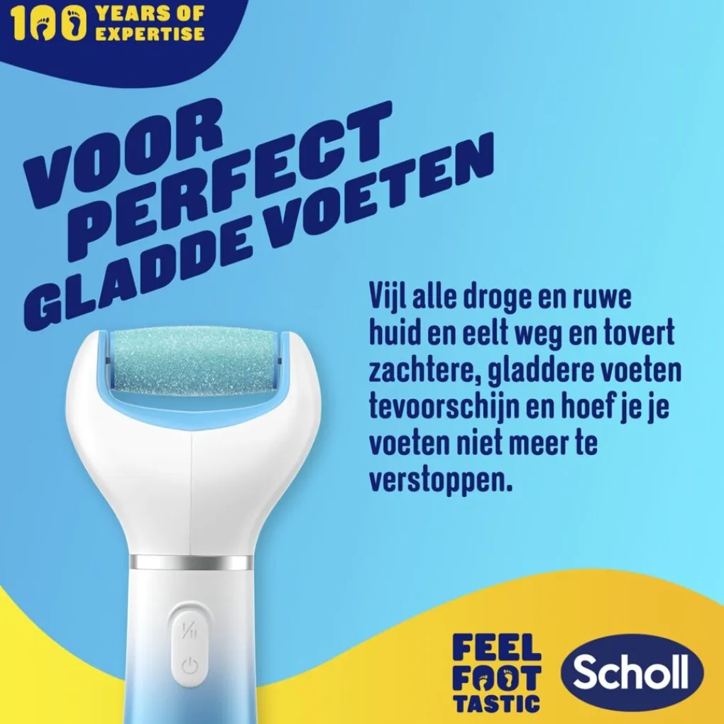 Dr. Scholl's Velvet Smooth Elektrische Voetvijl Hot
