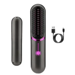 Draagbare 2-in-1 Haarborstel, Glatter & Kruller Discount