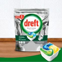 Dreft Platinum All-in-One Vaatwascapsules Discount