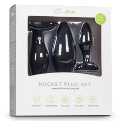 EasyToys Anal Collection Siliconen Buttplugsetje Hot