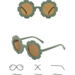 Eco Toys Bloem Roze 2-6 jr Kinderzonnebril Clearance